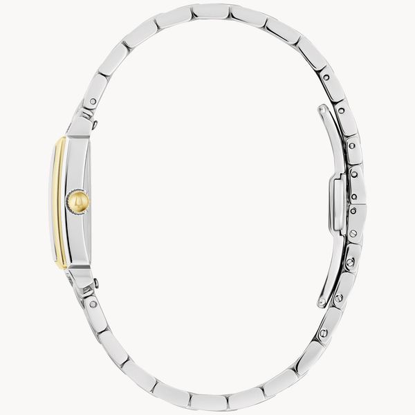 Women's Bulova TwoTone Sutton Watch Image 3 Elgin's Fine Jewelry Baton Rouge, LA