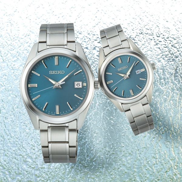 Ladies Essentials Collection Stainless Steel Quartz Watch Image 4 Elgin's Fine Jewelry Baton Rouge, LA