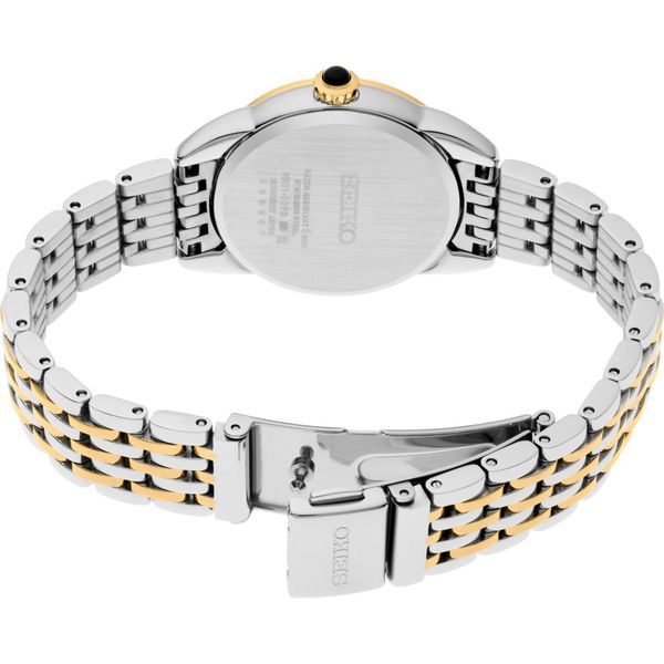 Ladies Two Tone Seiko Watch Image 3 Elgin's Fine Jewelry Baton Rouge, LA