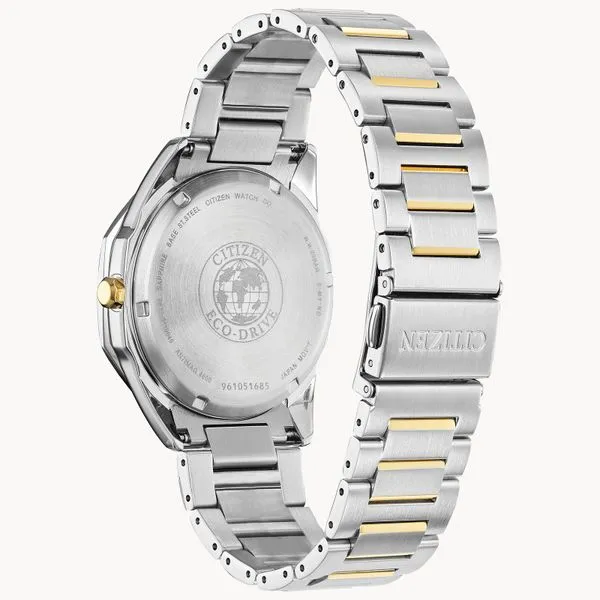 Men's Citizen Eco-Drive Corso Collection Two Tone Watch Image 3 Elgin's Fine Jewelry Baton Rouge, LA