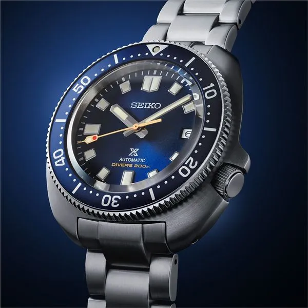 Men's Seiko Luxe 1970 Diver's Watch Limited Edition Image 5 Elgin's Fine Jewelry Baton Rouge, LA