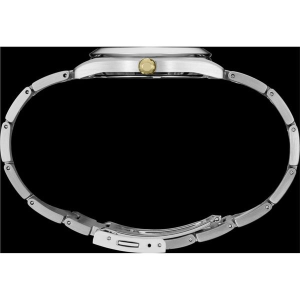Men's Seiko Essentials Collection Two Tone Solar Watch Image 2 Elgin's Fine Jewelry Baton Rouge, LA