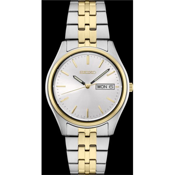Seiko Men's Seiko Essentials Collection Two Tone Watch Elgin's
