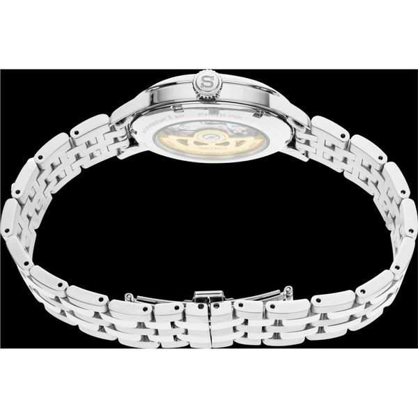 Men's Seiko Presage Collection Stainless Steel Watch Image 3 Elgin's Fine Jewelry Baton Rouge, LA