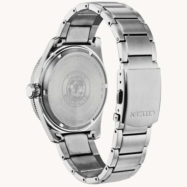 Men's Citizen Eco-Drive Brycen Collection Stainless Steel Watch Image 3 Elgin's Fine Jewelry Baton Rouge, LA