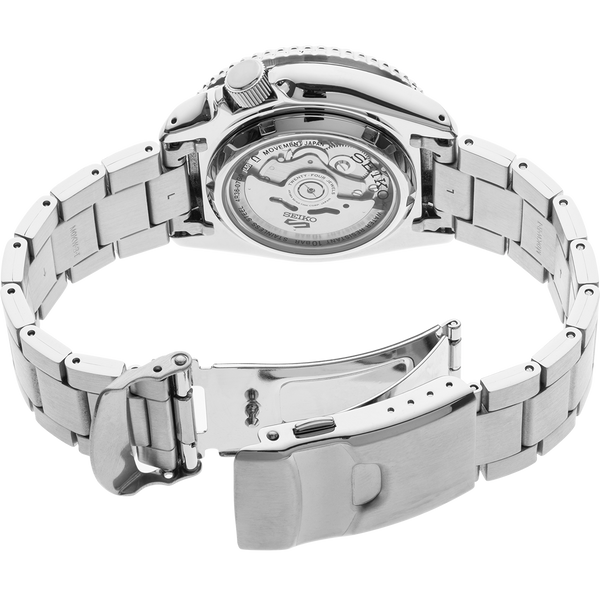 Men's Seiko 5 Sports Stainless Steel Automatic Watch Image 3 Elgin's Fine Jewelry Baton Rouge, LA