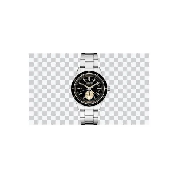 Men's Presage Style '60s Collection Chronograph Watch Elgin's Fine Jewelry Baton Rouge, LA