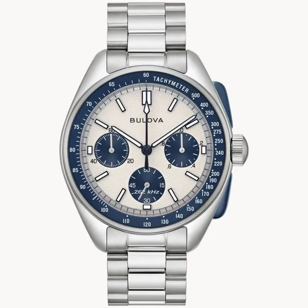 Men's Bulova Archive Series Lunar Pilot Watch Image 4 Elgin's Fine Jewelry Baton Rouge, LA