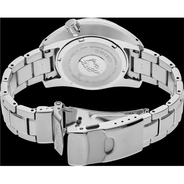 Men's Seiko Prospex GMT Solar Diver Watch Image 3 Elgin's Fine Jewelry Baton Rouge, LA