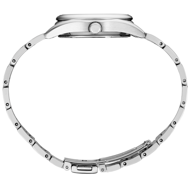 Men's Essentials Collection Stainless Steel Quartz Watch Image 2 Elgin's Fine Jewelry Baton Rouge, LA