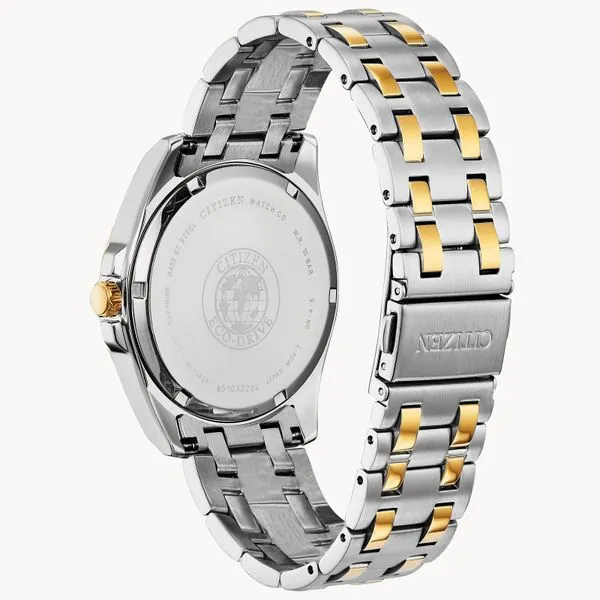 Mens Citizen Eco-Drive Corso Collection Two Tone Watch Image 2 Elgin's Fine Jewelry Baton Rouge, LA