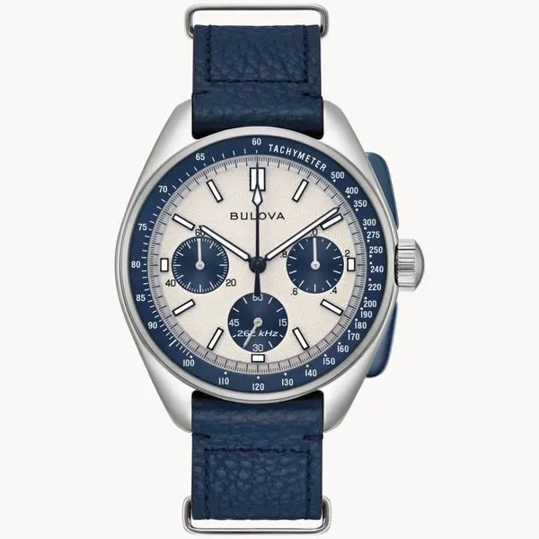 Men's Bulova Archive Series Lunar Pilot Watch Image 5 Elgin's Fine Jewelry Baton Rouge, LA