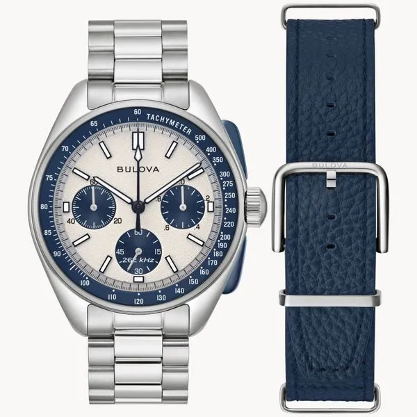 Men's Bulova Archive Series Lunar Pilot Watch Elgin's Fine Jewelry Baton Rouge, LA