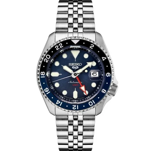Men's Seiko5 Sports SKX Sports Style GMT Watch Elgin's Fine Jewelry Baton Rouge, LA