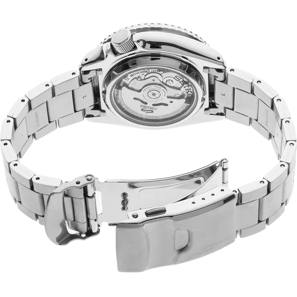 Men's Seiko 5 Sports Stainless Steel Automatic Watch Image 3 Elgin's Fine Jewelry Baton Rouge, LA