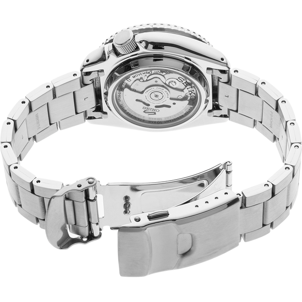 Men's Seiko 5 Sports Stainless Steel Automatic Watch Image 3 Elgin's Fine Jewelry Baton Rouge, LA