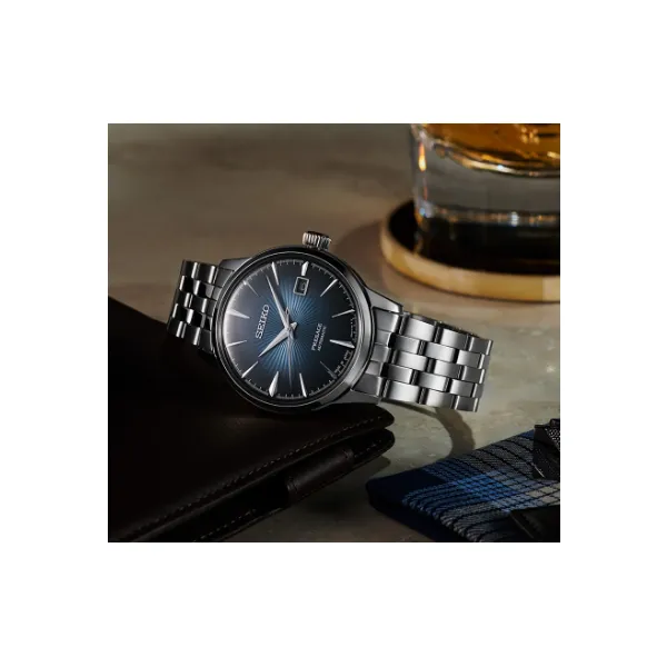 Seiko Presage Collection Stainless Steel Automatic Watch Image 4 Elgin's Fine Jewelry Baton Rouge, LA