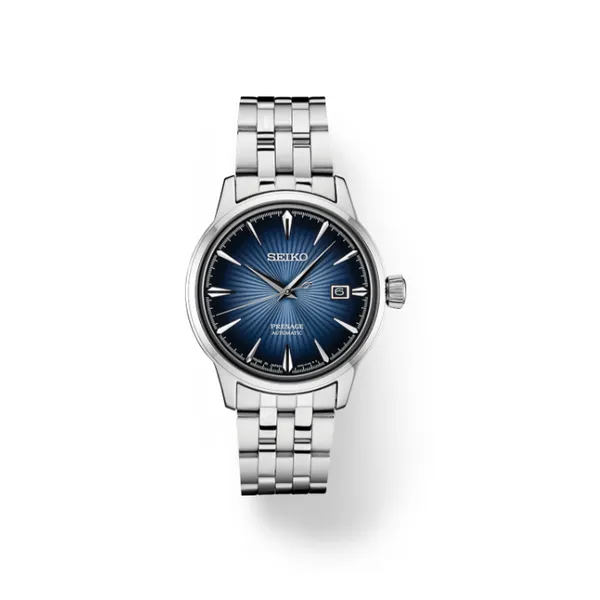 Seiko Presage Collection Stainless Steel Automatic Watch Elgin's Fine Jewelry Baton Rouge, LA