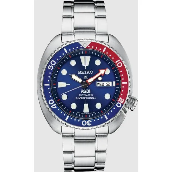 Men's Seiko Automatic Prospex Series PADI Diver 45 mm Watch Elgin's Fine Jewelry Baton Rouge, LA