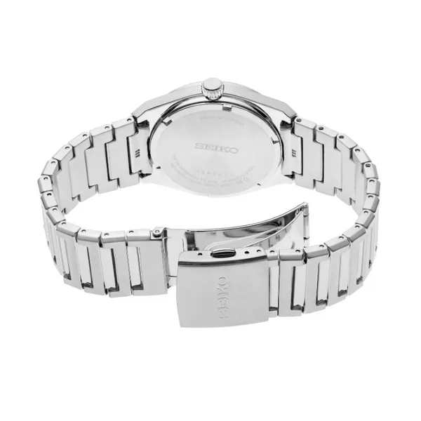 Men's Seiko Essentials SS Quartz 39mm Watch Image 2 Elgin's Fine Jewelry Baton Rouge, LA