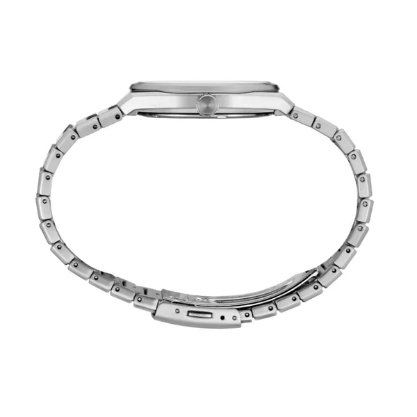 Men's Seiko Essentials SS Quartz 39mm Watch Image 3 Elgin's Fine Jewelry Baton Rouge, LA