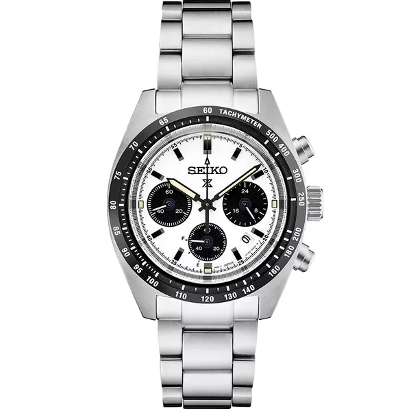 Seiko Speedtimer Solar Chronograph Watch Elgin's Fine Jewelry Baton Rouge, LA