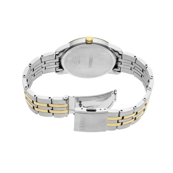 Men's Essentials SS TT Quartz 40mm Watch Image 2 Elgin's Fine Jewelry Baton Rouge, LA