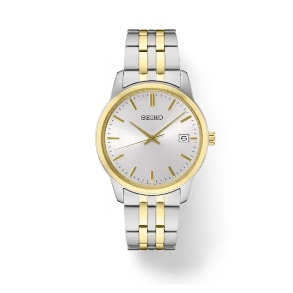 Men's Essentials SS TT Quartz 40mm Watch Elgin's Fine Jewelry Baton Rouge, LA