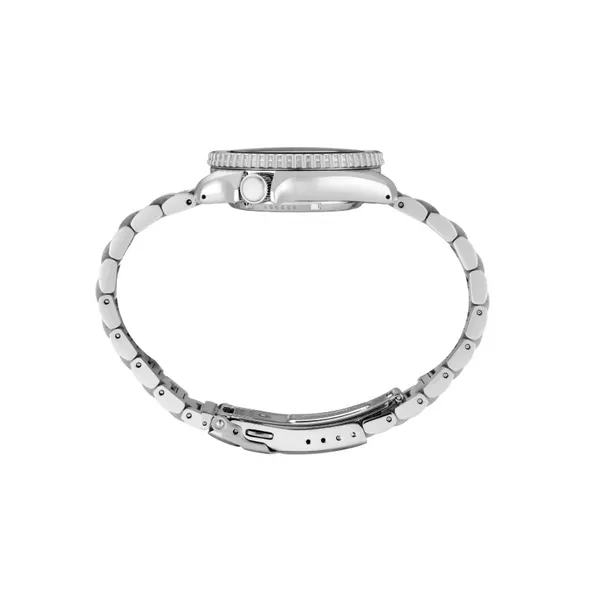 Mens Seiko 5 Sports SS Automatic 42.5mm Watch with Black Dial Image 3 Elgin's Fine Jewelry Baton Rouge, LA