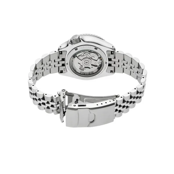 Mens Seiko 5 Sports SS Automatic GMT Watch w Green Dial Image 3 Elgin's Fine Jewelry Baton Rouge, LA