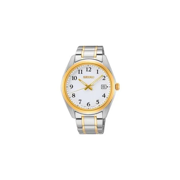 Gents Seiko Two Tone Watch Elgin's Fine Jewelry Baton Rouge, LA