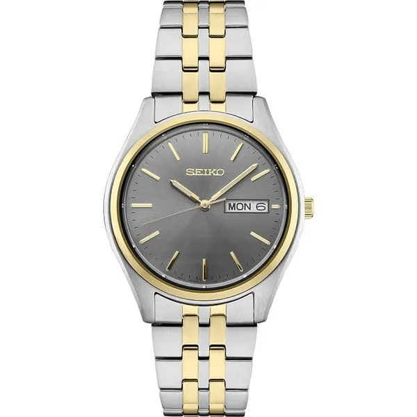 Men's Essentials Collection Two Tone Watch Elgin's Fine Jewelry Baton Rouge, LA