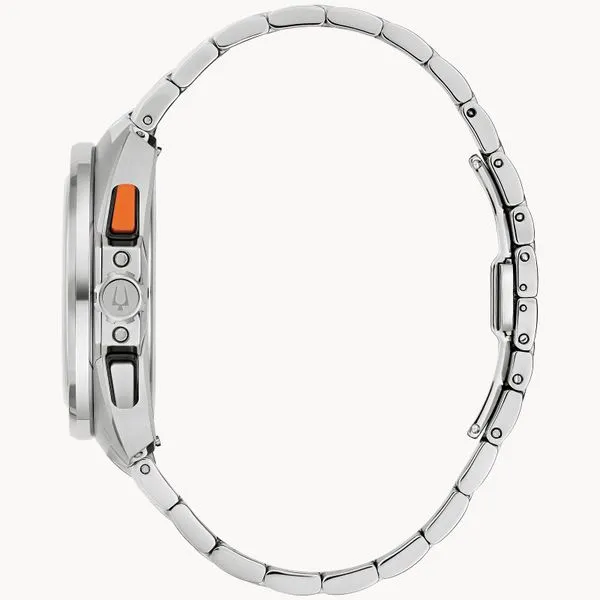 Mens Bulova Racer Chronograph Watch Image 3 Elgin's Fine Jewelry Baton Rouge, LA