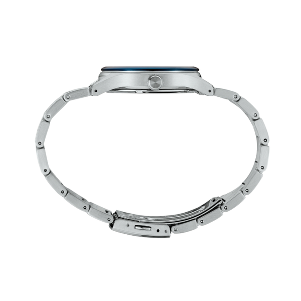 Men's Seiko Essentials SS Quartz Watch Image 3 Elgin's Fine Jewelry Baton Rouge, LA