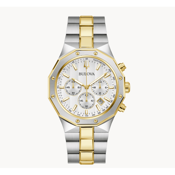 Mens Bulova Prestige Chronograph Watch Elgin's Fine Jewelry Baton Rouge, LA