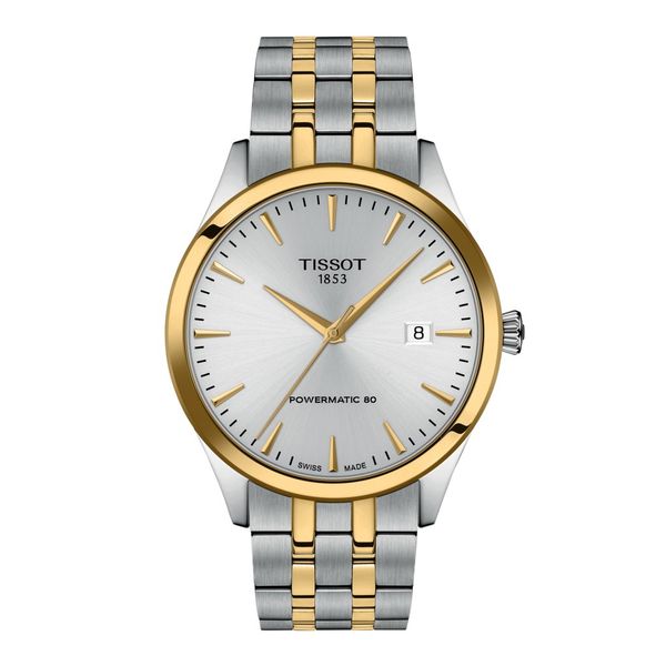 Men's Tissot Classic Dream Two Tone Automatic Watch Elgin's Fine Jewelry Baton Rouge, LA