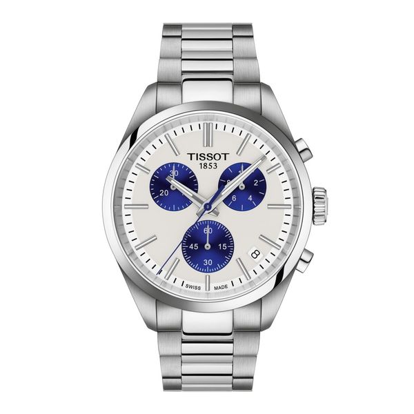 Men's Tissot PR100 Chronograph Watch Elgin's Fine Jewelry Baton Rouge, LA