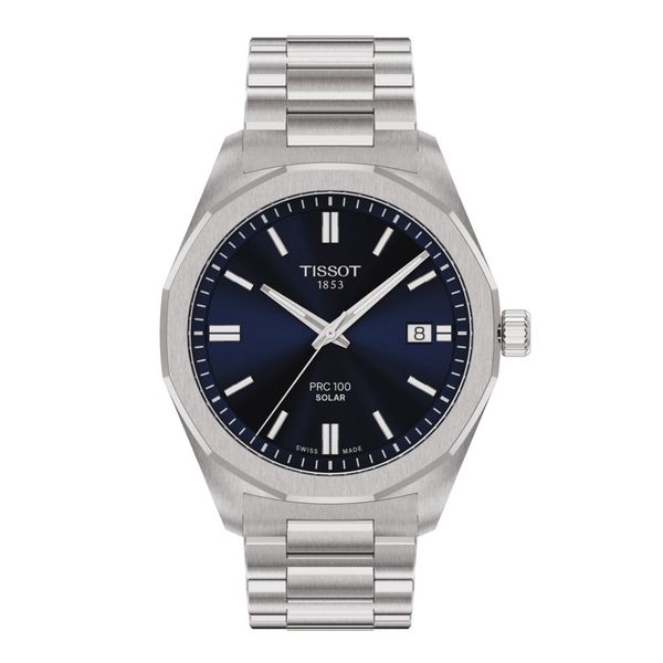 Men's Tissot PRC100 Solar Watch Elgin's Fine Jewelry Baton Rouge, LA