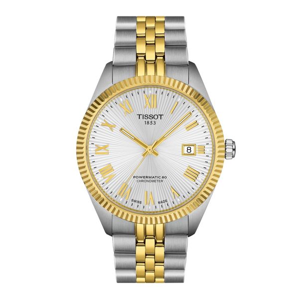 Men's Tissot Ballade Automatic Chronometer Watch Elgin's Fine Jewelry Baton Rouge, LA