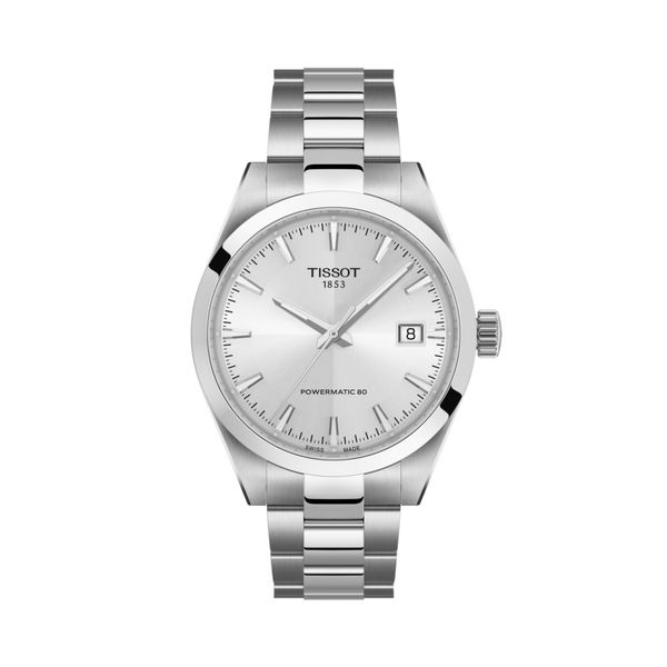 Men's Tissot Gentleman Automatic Watch Elgin's Fine Jewelry Baton Rouge, LA