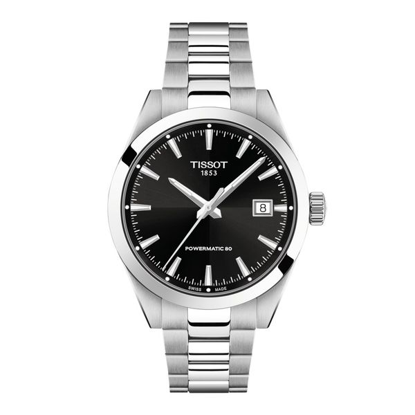 Men's Tissot Gentleman Automatic Watch Elgin's Fine Jewelry Baton Rouge, LA