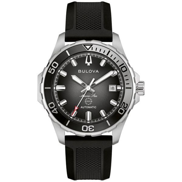Men's Bulova Marine Star Automatic Watch Elgin's Fine Jewelry Baton Rouge, LA