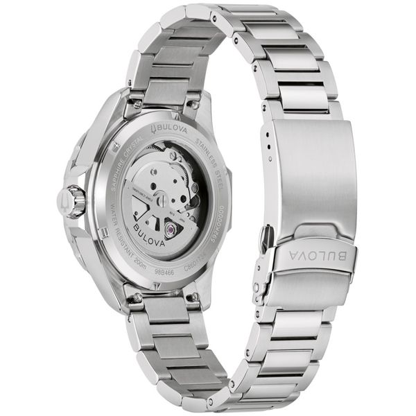 Men's Bulova Marine Star Automatic Watch Image 3 Elgin's Fine Jewelry Baton Rouge, LA