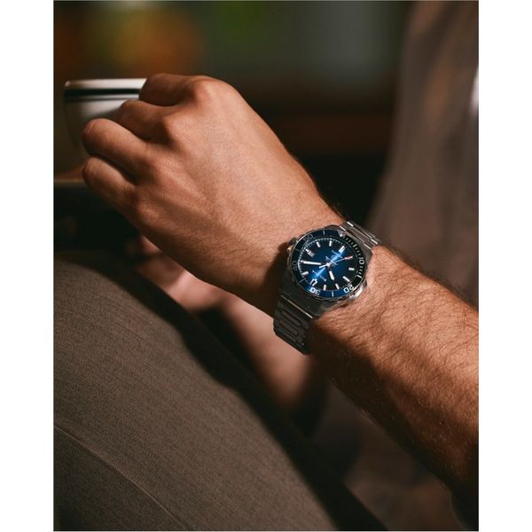 Men's Bulova Marine Star Automatic Watch Image 4 Elgin's Fine Jewelry Baton Rouge, LA