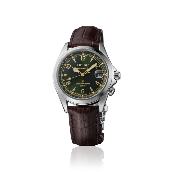 Mens Seiko Prospex Luxe Alpinist Automatic Watch Elgin's Fine Jewelry Baton Rouge, LA