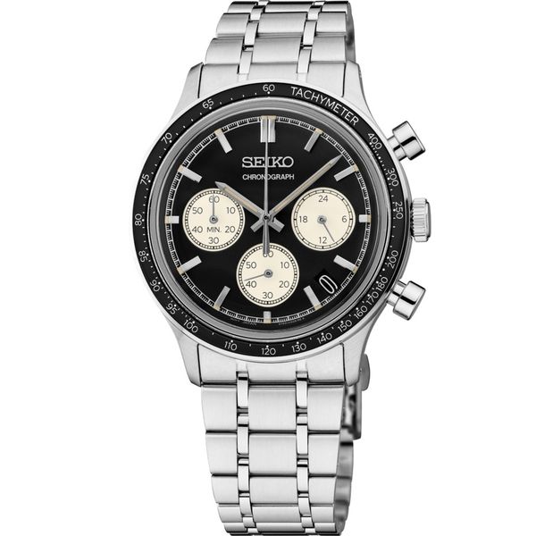 Men's Seiko Chronograph Watch Elgin's Fine Jewelry Baton Rouge, LA