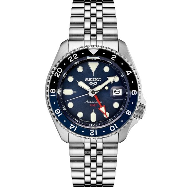 Men's Seiko5 Sports SKX Sports Style GMT Watch Elgin's Fine Jewelry Baton Rouge, LA