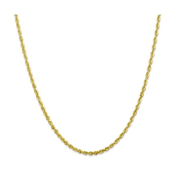 Men's 10kt Gold 2 mm Rope Chain Elgin's Fine Jewelry Baton Rouge, LA