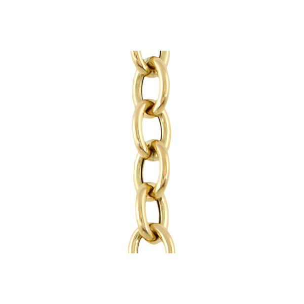 14K Yellow Gold Doves Fashion Chain Image 2 Elgin's Fine Jewelry Baton Rouge, LA