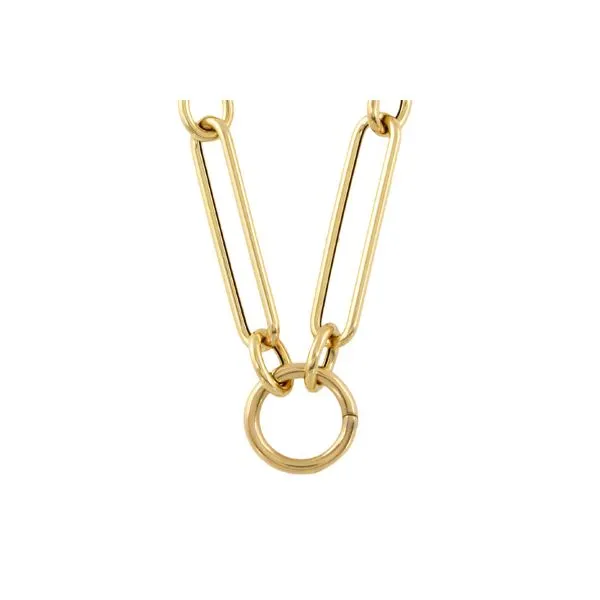 14K Yellow Gold Doves Fashion Chain Image 3 Elgin's Fine Jewelry Baton Rouge, LA